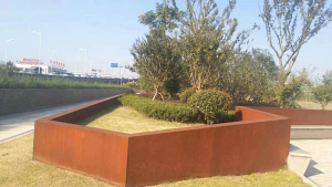 泰兴耐候钢挡土墙